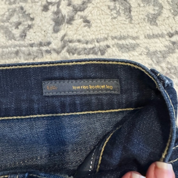 Citizens Of Humanity Dark Blue Kelly Low Rise Jeans - Picture 4 of 15